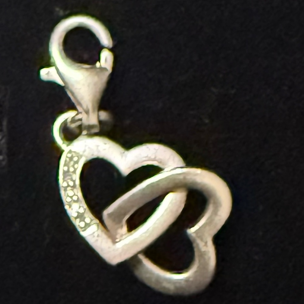 Thomas Sabo Silver Intertwined Heart Necklace